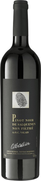 Adrian Mathier Pinot Noir Non Filtre de Salquenen AOC Oskar Mathier - 75cl - Wallis, Schweiz