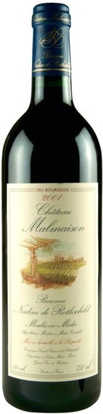Château Malmaison Chateau Malmaison AC Baronne Nadine de Rothschild - 150cl - Bordeaux, Frankreich