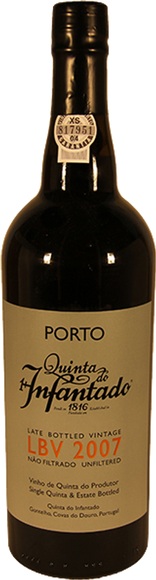 L.B.V. Quinta Do Infantado DO Douro 2007 - Quinta do Infantado - 37.5 cl - Süsswein - Douro, Portugal