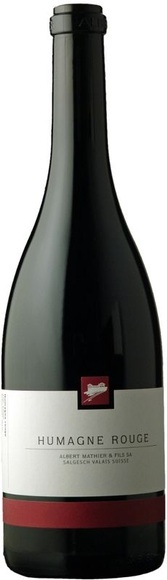 Humagne Rouge AOC Valais 2017 - Albert Mathier & Fils - 75 cl - Rotwein - Wallis, Schweiz