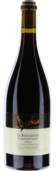 Cave de la Côte Bernardin Merlot - 75cl - Waadt, Schweiz