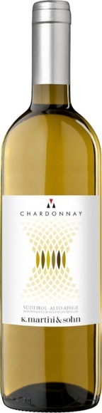 Chardonnay Südtiroler DOC 2019 - Martini & Sohn - 75 cl - Weisswein - Südtirol, Italien