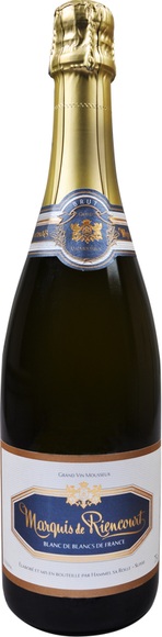 Hammel SA Marquis de Riencourt Blanc Brut Mousseux Blanc de Blancs de France - 75cl, Frankreich