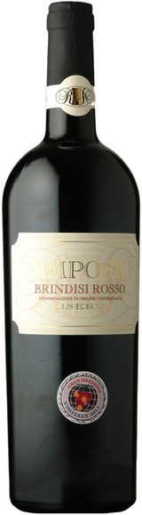 Simposio Brindisi Rosso DOC Riserva Risveglio 2014 - Cantine Risveglio - 75 cl - Rotwein - Apulien, Italien