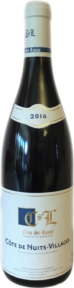 Clos Saint-Louis Côtes de Nuits-Village Clos Saint-Louis Fixin MO - 75cl - Burgund, Frankreich
