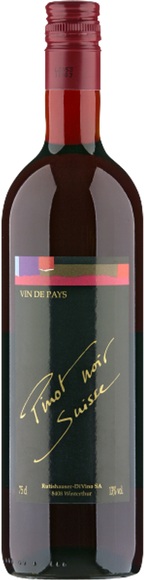 Rutishauser-Divino Pinot Noir Vin de Pays Suisse - 75cl, Schweiz