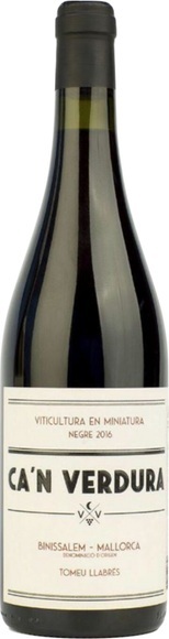 Binissalem DO 2018 - Ca'n Verdura Viticultors - 75 cl - Rotwein - Balearen, Spanien