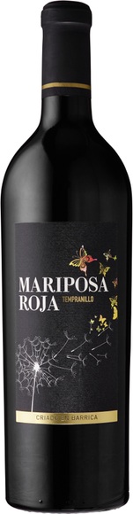 Tempranillo Vino de Espana 2015 - Mariposa Roja - 37.5 cl - Rotwein - Spanien