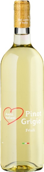 Schenk Amici Italiani Pinot Grigio Friuli Grave DOC - 50cl - Friaul, Italien