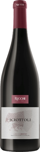 Azienda Agricola Ricchi I Ciottoli Cabernet Garda DOC - 75cl - Lombardei, Italien
