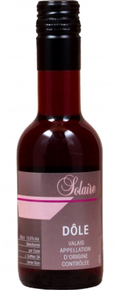 Joseph Gattlen Dole Valais AOC Solaire - 20cl - Wallis, Schweiz