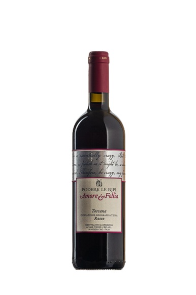 Podere le Ripi Amore & Follia IGT - 75cl - Toskana, Italien