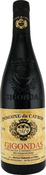 Michel Faraud Gigondas AOC Domaine du Cayron - 75cl - Côtes du Rhône, Frankreich