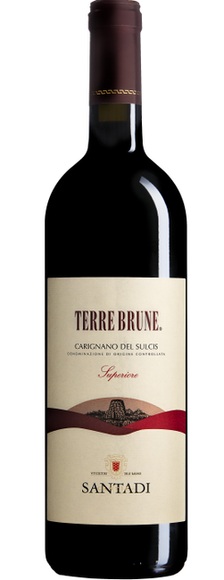 Terre Brune DOC Carignano del Sulcis 2015 - Cantina di Santadi - 37.5 cl - Rotwein - Sardinien, Italien