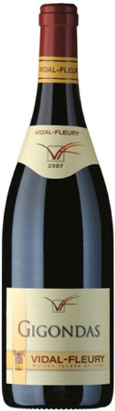 J. Vidal-Fleury Gigondas ac - 75cl - Côtes du Rhône, Frankreich