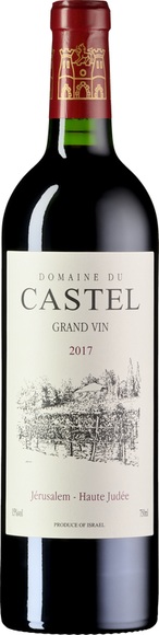 Castel Grand vin 2017 - Domaine du Castel Winery - 75 cl - Rotwein - Judäische Berge, Israel