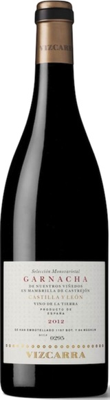 Bodegas Vizcarra Vizcarra Garnacha DO Vino de la Tierra Castilla y León - 75cl - Duero-Tal (Castilla y Leon), Spanien