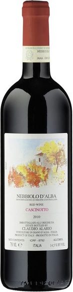 Alario Claudio Nebbiolo d'Alba Cascinotto DOC - 75cl - Piemont, Italien