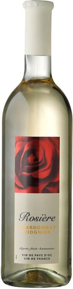 Chardonnay Viognier Vin de Pays d'Oc blanc 2017 - Rosière - 25 cl - Weisswein - Midi - Languedoc-Roussillon, Frankreich
