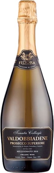 Fidora Valdobbiadene Prosecco Superiore Tenuta Collagù Brut - 75cl - Veneto, Italien