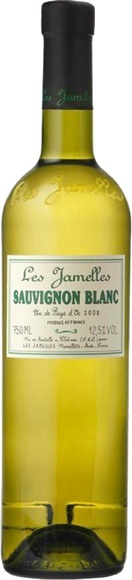 Sauvignon blanc Vin de Pays d'Oc 2018 - Les Jamelles - 75 cl - Weisswein - Midi - Languedoc-Roussillon, Frankreich