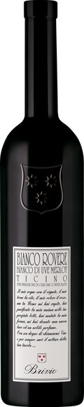 Bianco Rovere Bianco di Merlot DOC 2017 - Guido Brivio - 37.5 cl - Weisswein - Tessin, Schweiz