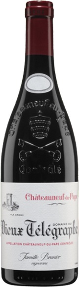 Famille Brunier, Dom. Vieux Télégraphe Vieux Télégraphe La Crau, Châteauneuf-du-Pape AC - 75cl - Côtes du Rhône, Frankreich