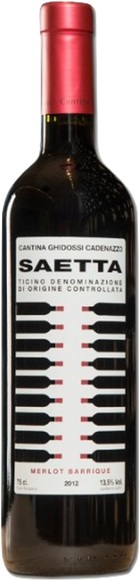 Cantine Ghidossi Saetta Ticino DOC - 75cl - Tessin, Schweiz