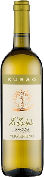 Azienda Agricola Russo Isoletta bianco Toscana IGT - 75cl - Toskana, Italien
