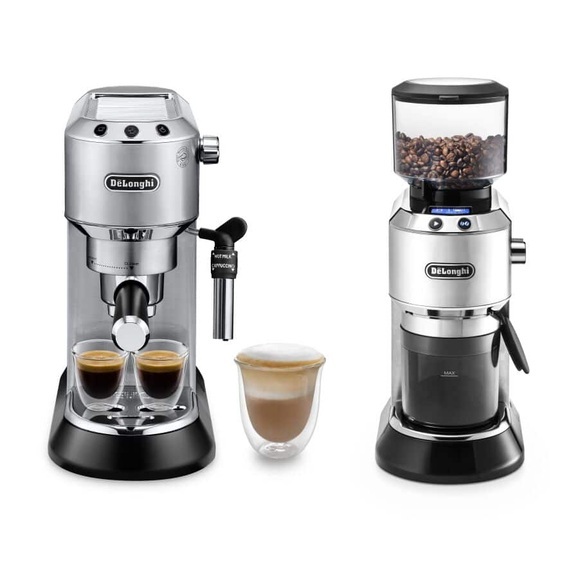 De-Longhi Dedica Style Barista Bundle - (Edelstahl/Schwarz)