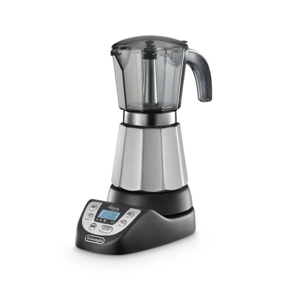 De-Longhi 132036005 - Espressomaschine (Silber, schwarz)