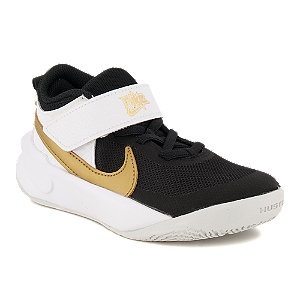 Nike Team Hustle Kinder Sneaker Schwarz