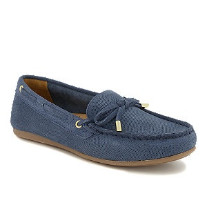 Varese Lise Damen Mokassin Blau