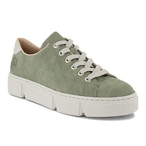 Rieker Damen Schnürschuh Grün