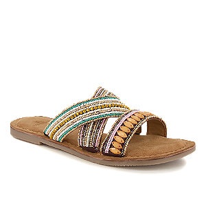 Varese Damen Pantolette Braun