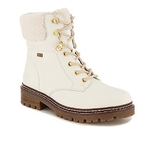 Remonte Damen Schnürboot Creme