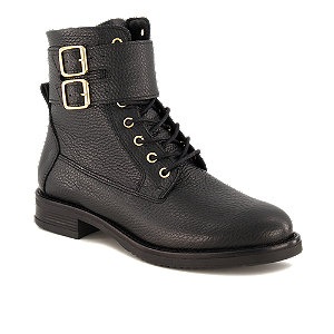 Varese Conan Damen Schnürboot Schwarz