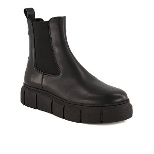 Varese Lucia Damen Chelsea Boot Schwarz