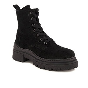 Varese Rockland Damen Schnürboot Schwarz