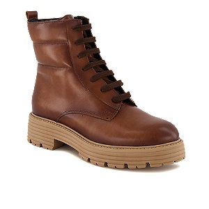 Varese Elenoire Damen Schnürboot Cognac