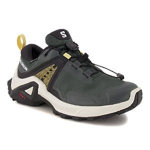 Salomon - X RAISE GTX J - Unisex - Wander- & Trekkingschuhe - Grün - 37