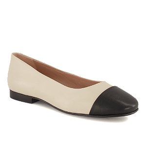 Varese Damen Ballerina Weiss