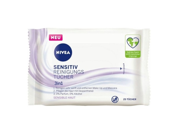 Nivea Nivea Sensitiv Reinigungstücher 3in1 gesichtsreinigung