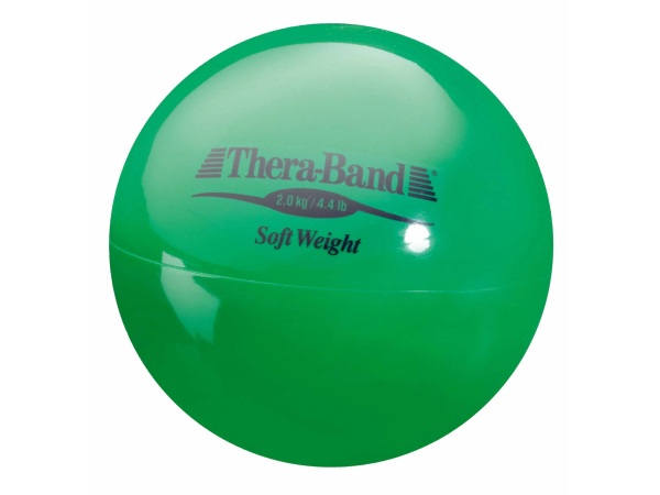 TheraBand Gewichtsball Soft 2.0 Kg grün (1 Stk)