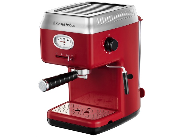 Russell Hobbs - Espresso-Maschine Retro - Rot