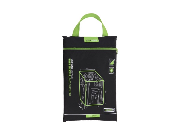 ProGarden Gartenmöbel-Abdeckung 68x68x105 cm Schwarz