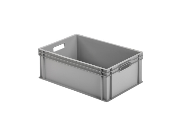 Kunststoffbox geschlossen (B x H x T) 600 x 220 x 400 mm Grau Alutec 75020 1 St.