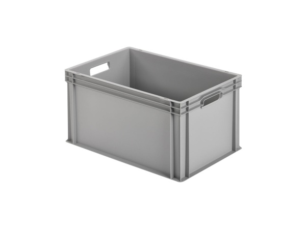 Kunststoffbox geschlossen (B x H x T) 600 x 320 x 400 mm Grau Alutec 75010 1 St.