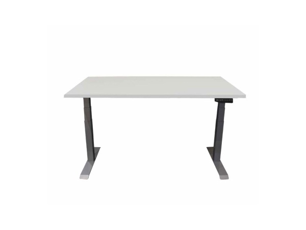 Contini höhenverstellbarer Bürotisch 1.8x0.8m Grau