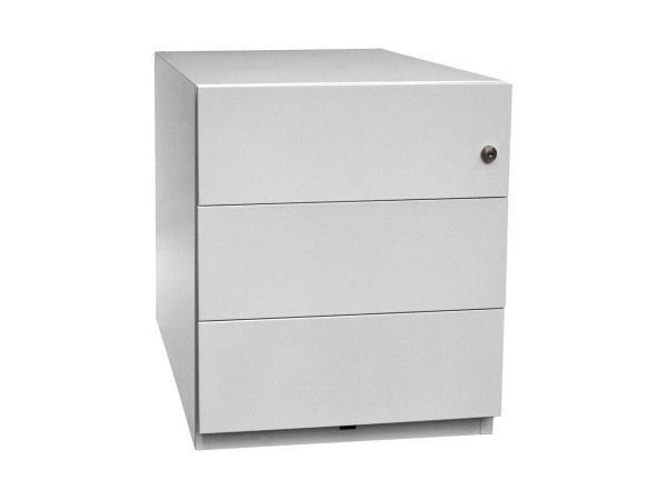 Rollcontainer Note™, HxBxT 495 x 420 x 565, 3 Schubladen, weiss